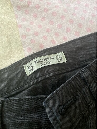 34 Beden Siyah jean #pullandbear #siyahjean