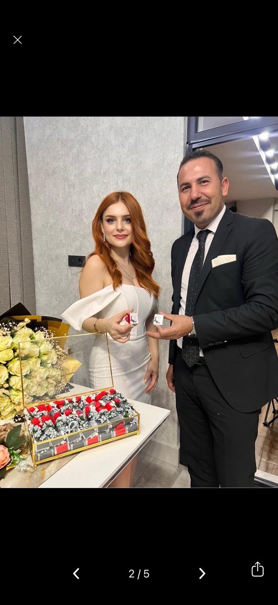 Beyaz Mini Notch Yaka Straplez Düğün Elbisesi - Görsel 2