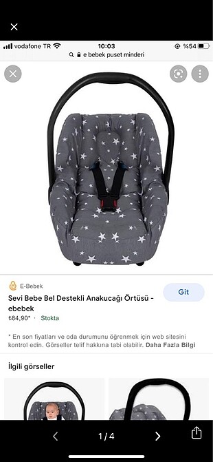 Sevi Bebe Anakucağı örtüsü