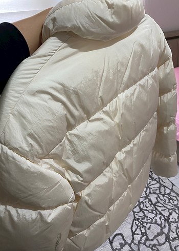 Puma Beyaz Kadın Puff Mont Midi Boy - Görsel 3