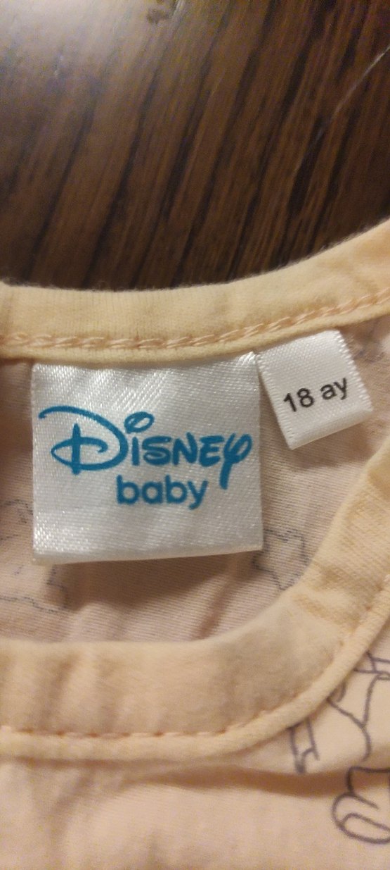 Sarı Bebek Kısa Kollu Düğmeli Body - Görsel 4