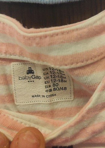 Uzun Kollu, Baskılı Bebek Body - Mavi - Görsel 4