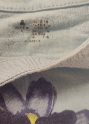 Uzun Kollu, Baskılı Bebek Body - Mavi - Görsel 5