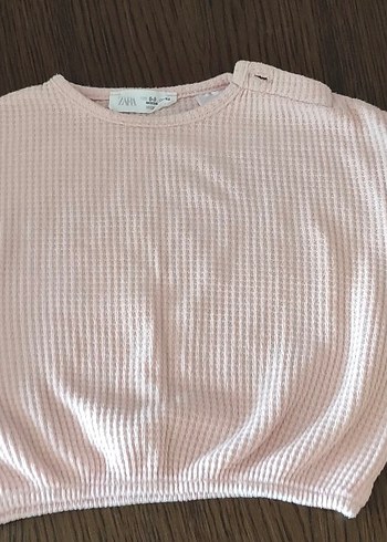 pudra Örgü Bluz - Görsel 2