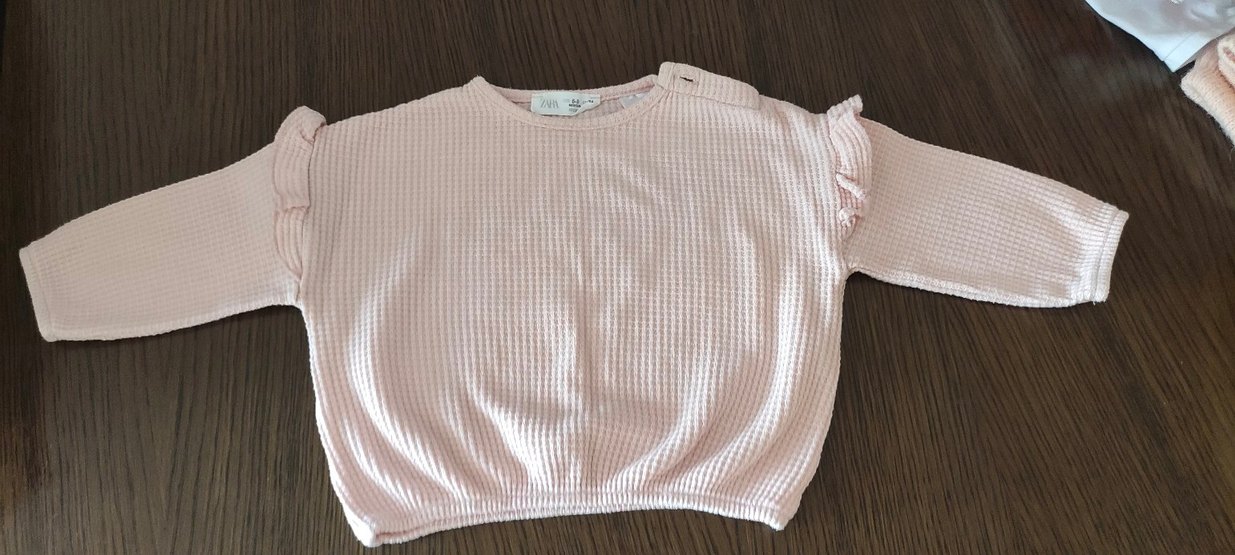 pudra Örgü Bluz - Görsel 2