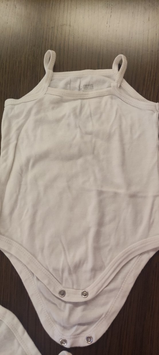 Sarı Düğmeli Askılı Bebek Çıtçıtlı Body - Görsel 3