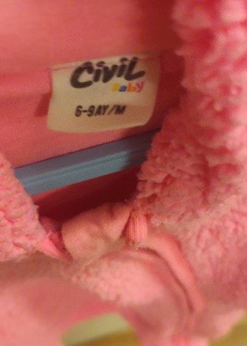 Pembe Kürklü Bebek Kız Tulumu - Görsel 3