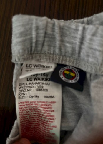 Gri Rahat Kesim Sweatpants - Görsel 3