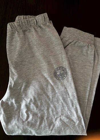 Gri Rahat Kesim Sweatpants - Görsel 2