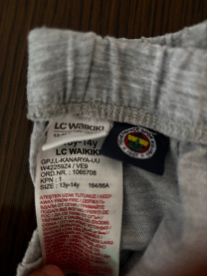 Gri Rahat Kesim Sweatpants - Görsel 3