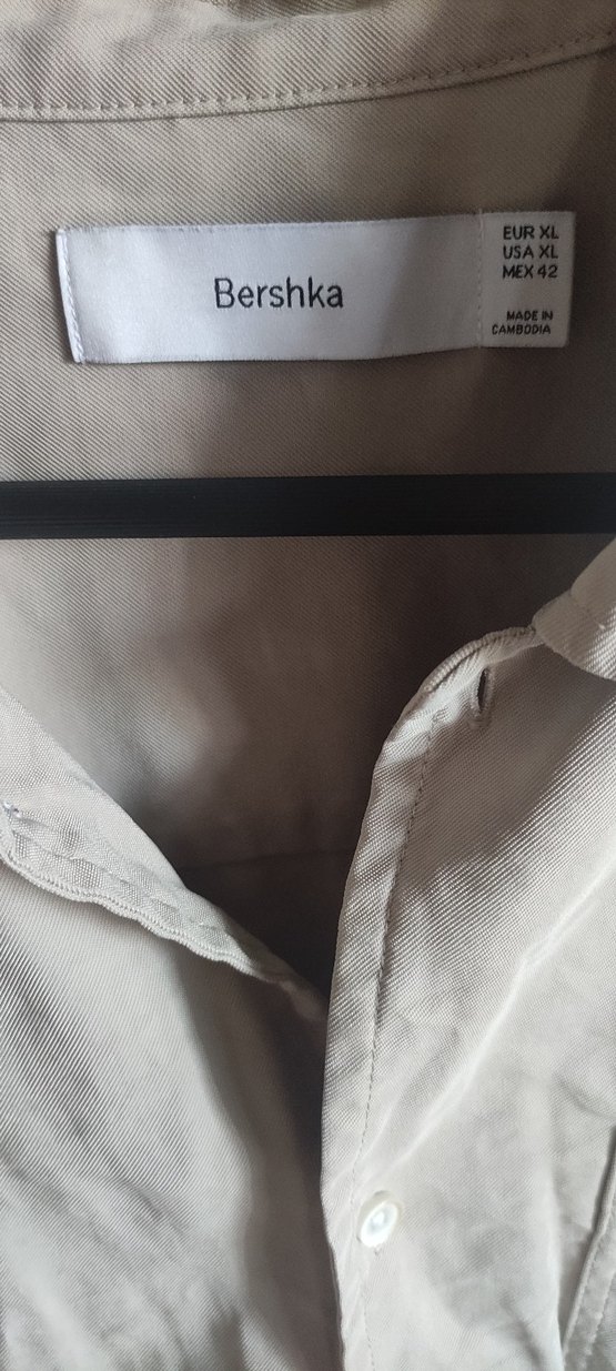 Bej Minimalist Gömlek — görsel 3/4