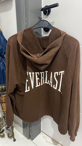 Diğer Kahverengi fermuarlı ince sweat ceket