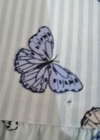 Kız Çocuk Pembe Fırfırlı Elbise - Görsel 2