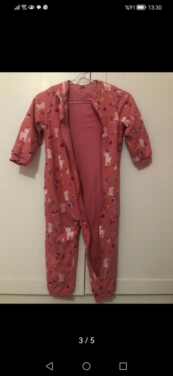 LCW Bebek Kız Uyku Tulumu 0-12 Ay - Görsel 4