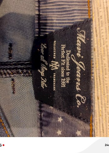 Kadın Lacivert Midi Kot Pantolon - Görsel 3