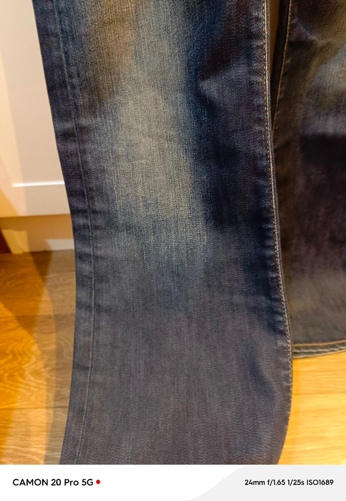 Kadın Lacivert Midi Kot Pantolon - Görsel 2