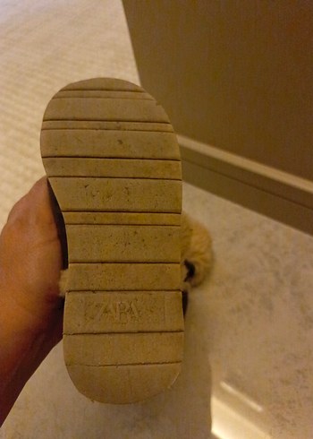 Kahverengi Süet Kadın Dolgu Topuklu Kürklü Bot - Görsel 3