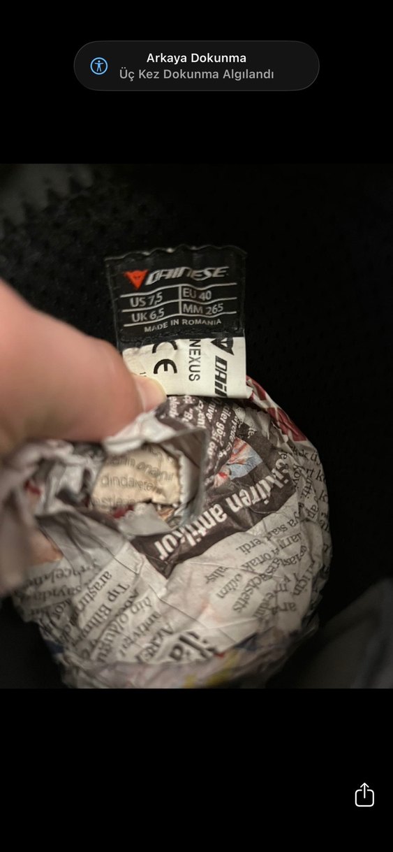 Sıfır Dainese nexus motosiklet botu - Görsel 5