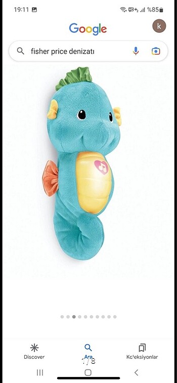Fisher Price Müzikli Uyku Arkadaşı