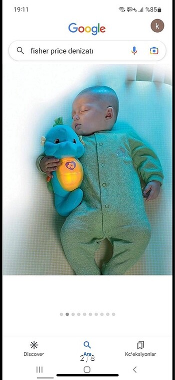 Fisher Price Fisher Price Müzikli Uyku Arkadaşı