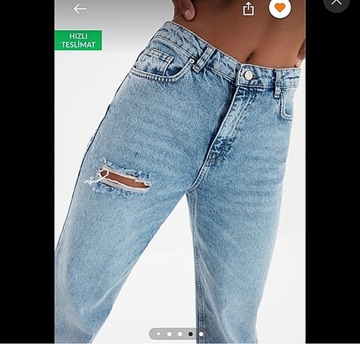 Wide leg jean