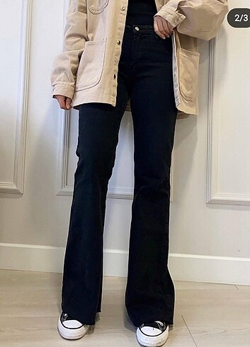 Zara Zara İspanyol paça Jean 