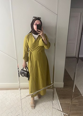 Bağlamalı elbise