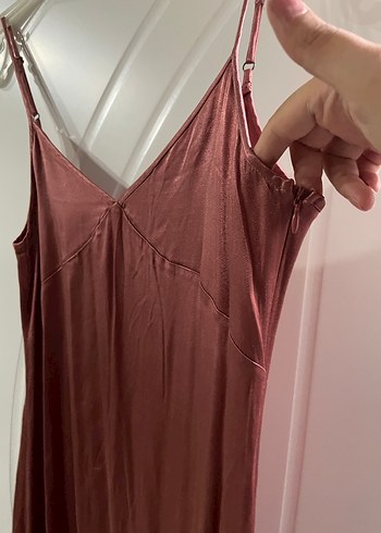 Mango Mango saten elbise