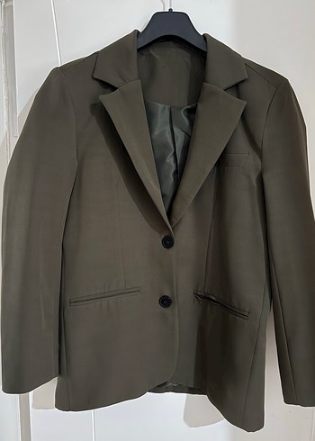 Zara Haki Blazer Ceket