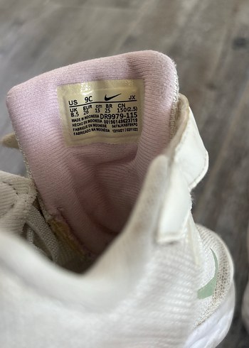 Kız Çocuk Beyaz Cırtlı Spor Ayakkabı - Görsel 3