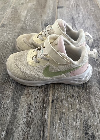 Kız Çocuk Beyaz Cırtlı Spor Ayakkabı - Görsel 2