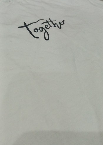 Beyaz Kısa Kollu Baskılı kız Çocuk Tişört - Görsel 3