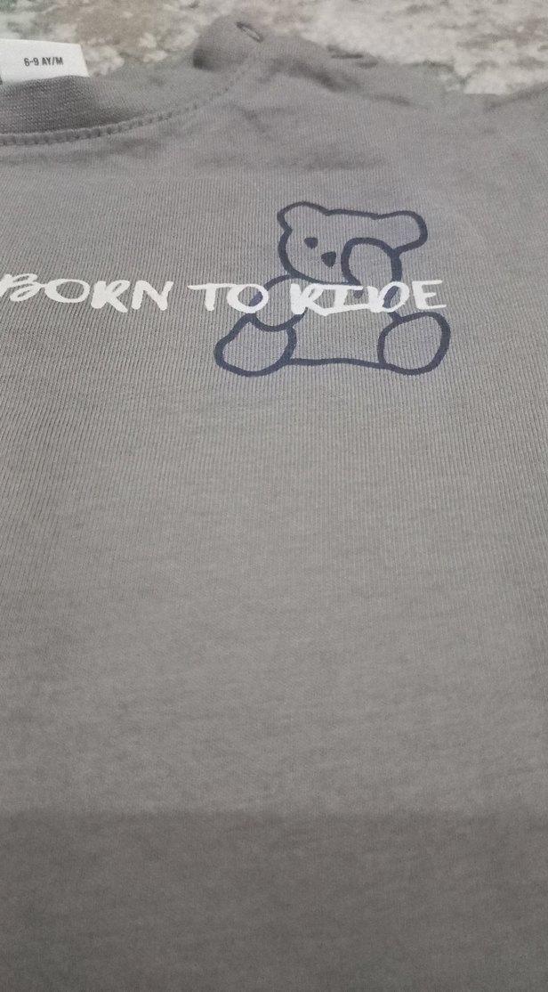 Gri Uzun Kollu Erkek Çocuk Sweatshirt - Görsel 4