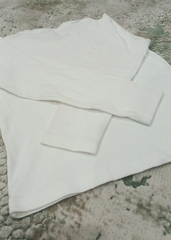 Erkek Çocuk Beyaz Uzun Kollu Baskılı Tişört - Görsel 3