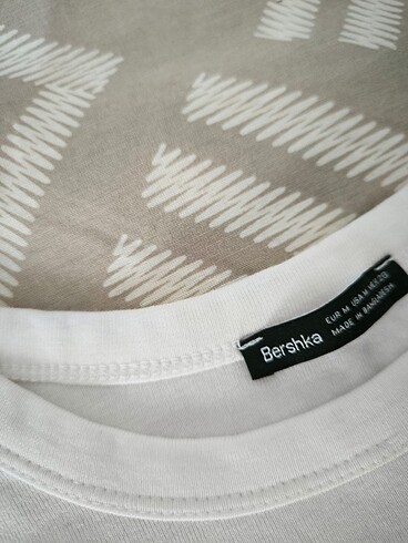 Bershka beyaz tshirt - Görsel 2