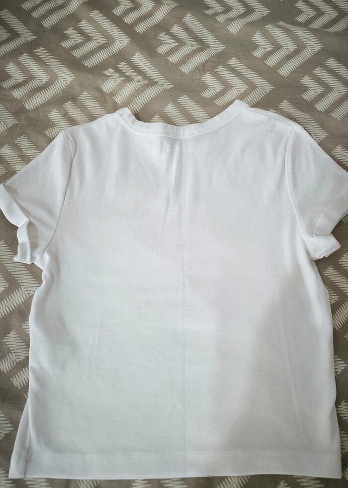 Bershka beyaz tshirt - Görsel 3