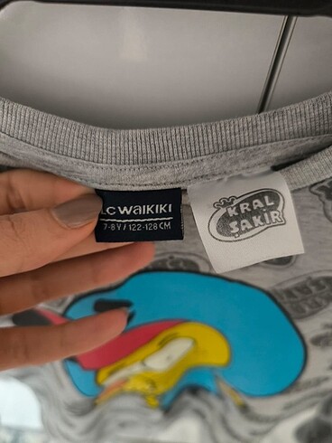 ERKEK ÇOCUK KRAL ŞAKİR SWEATSHİRT 7-8 YAŞ - Görsel 3