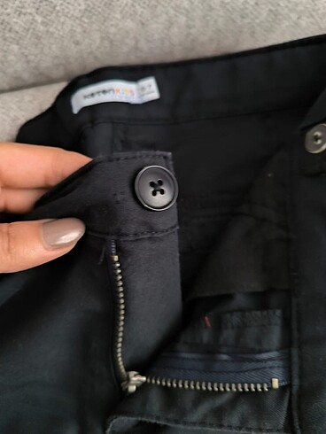 KOTON SİYAH PANTOLON 6-7 YAŞ - Görsel 4