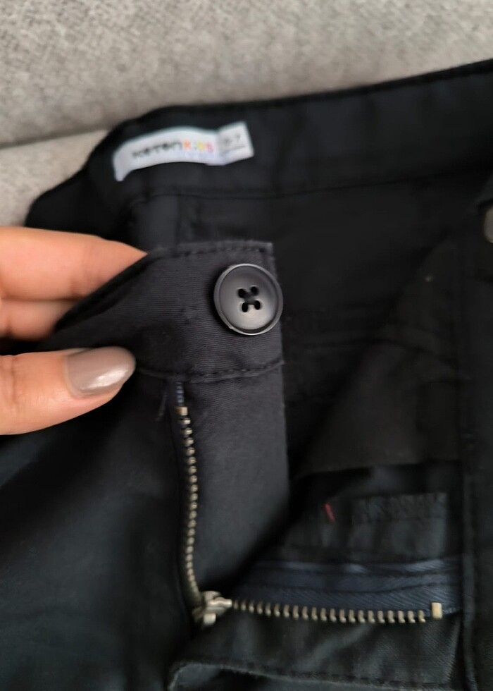 KOTON SİYAH PANTOLON 6-7 YAŞ - Görsel 4