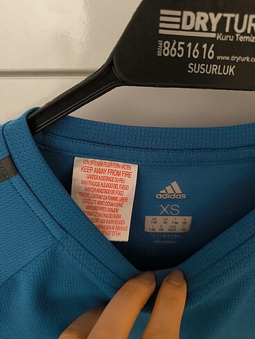 ADİDAS CLİMACOOL TSHİRT XS MAVİ - Görsel 10