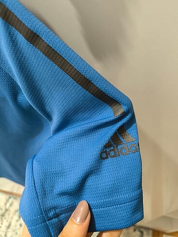 ADİDAS CLİMACOOL TSHİRT XS MAVİ - Görsel 8