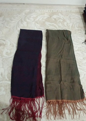 Uzun, Çok Renkli, Desensiz Bohem Şal
