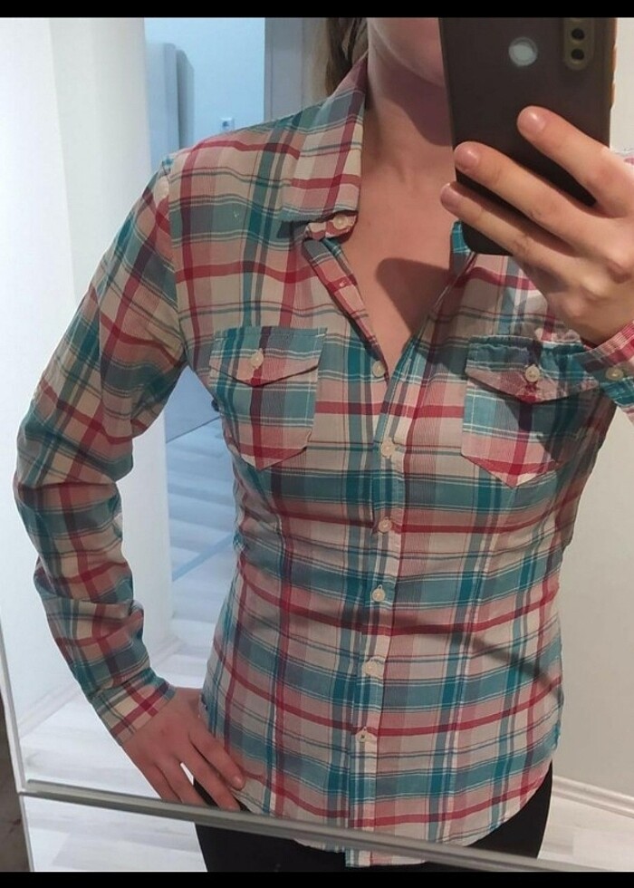 Çizgili gomlek - Görsel 2