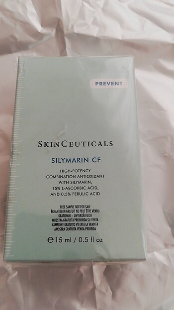 Yağlı ciltler için antioksidan serum