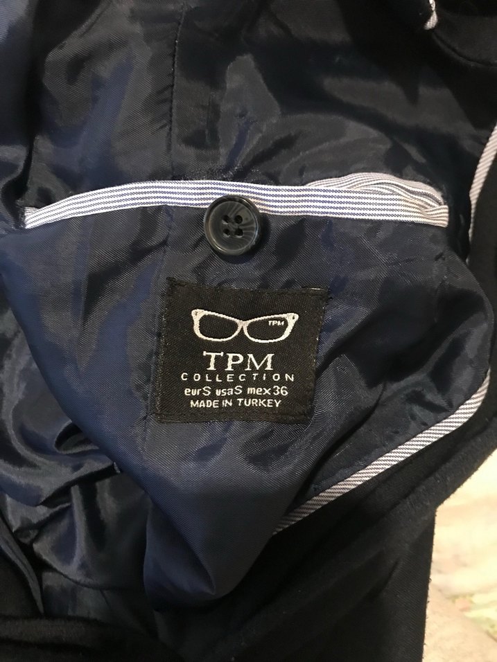 Kısa Kollu Siyah Erkek Takım Elbise - Görsel 5