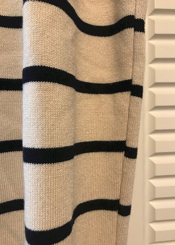 Bej Çizgili Kısa Kollu Erkek Tişört - Görsel 3