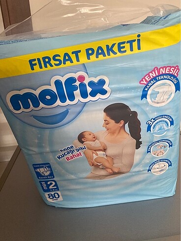 2numaralı molfix bebek bezi