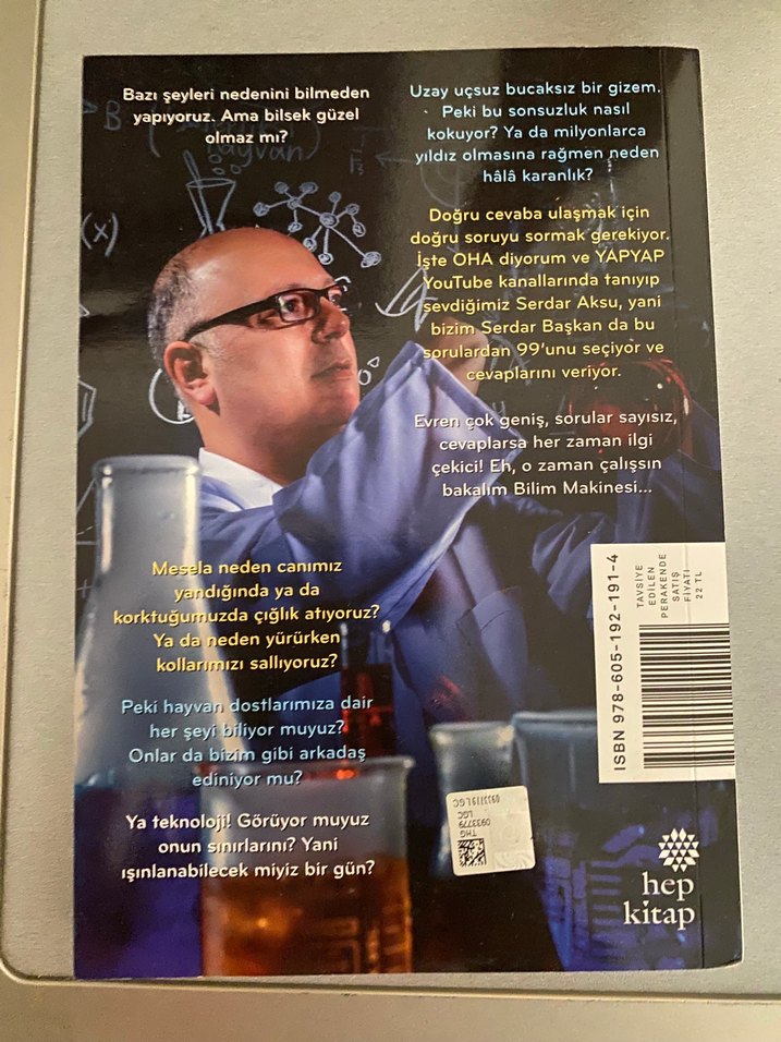 Serdar Başkan ile Bilim Makinesi - 99 Soruda Hayat ve Bilim - Görsel 2