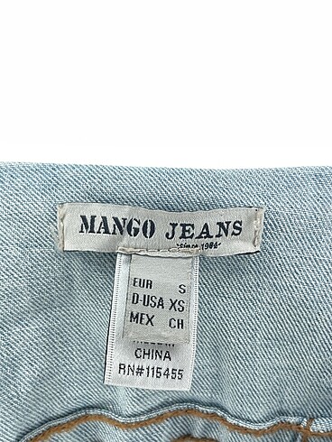 s Beden mavi Renk Mango Kot Ceket %70 İndirimli.