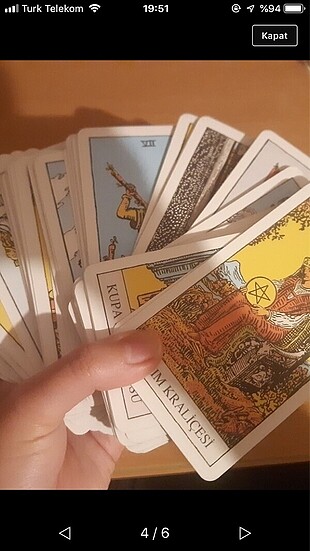  Beden Starcard tarot destesi